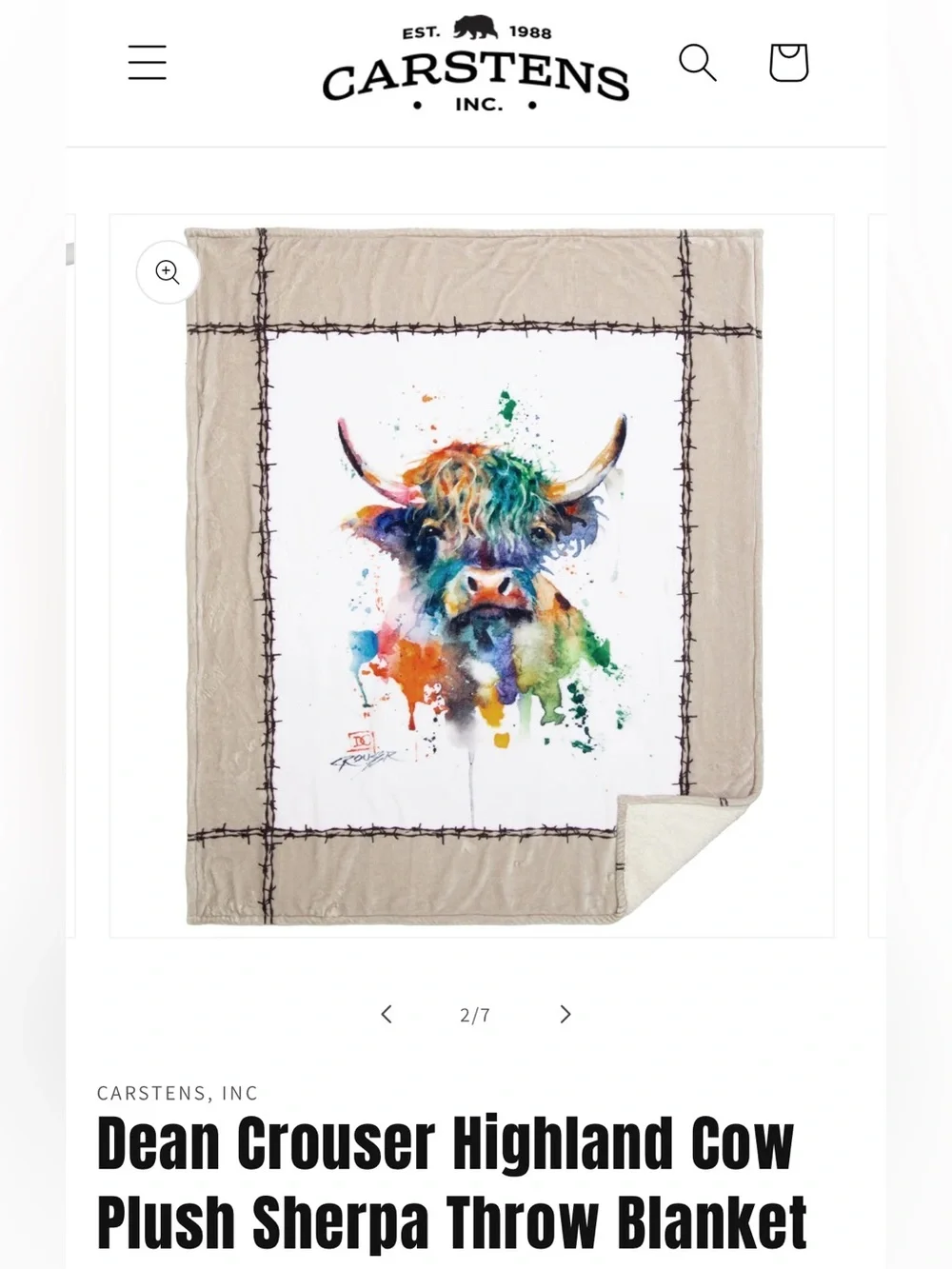 Carstens Inc 🐮adorable colorful